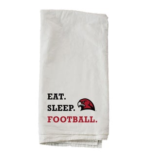 Eat Sleep Football Towel